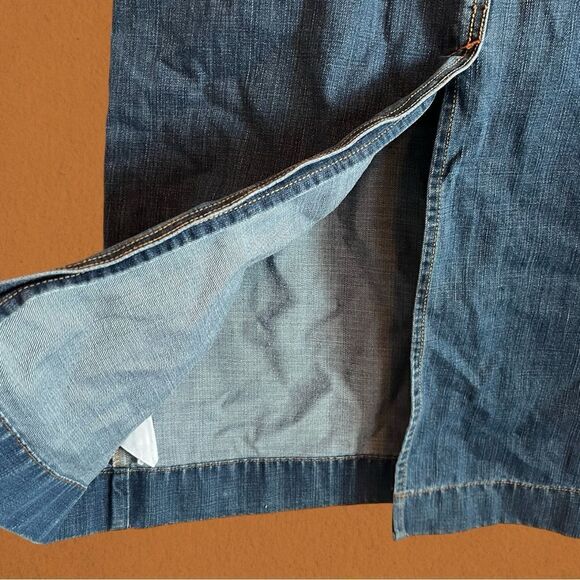 90s vintage old navy maxi denim skirt - Picture 5 of 9